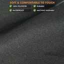 Apron for Women Men Chef, Adjustable Aprons with Pockets for Cooking Serving Painting Gardening, Gift for Friends (Black)