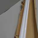 LazBlinds No Tools No Drill Cordless Zebra Blinds for Windows, Dual Layer Light Control for Day and Night, Light Filtering Privacy Roller Blinds and Shades for Home, 30" W x 48" H, White