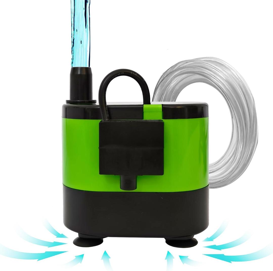 Automatic Submersible Pump With Level Sensor,5 FT Height Fountain Water Pump For Pond, Aquariums, Fish Tank, Hydroponics, Auto Shut off, WP01