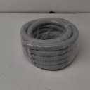 Liquid Tight Conduit 1inch 25FT,Flexible Non-Metallic Liquid Tight Flex Electrical Conduit and Connector Kit with 5 Straight and 3 90-Degree Conduit Connector Fittings