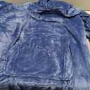 CozyLeep Wearable Blanket Hoodie Women Men, Warm Sherpa Oversized Hooded Blanket Sweatshirt Gifts for Adluts Mom Girlfriend (Star)