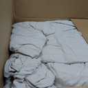 CozyLux Full Size Comforter Sets with Sheets Seersucker 7 Pieces Beige Bed in a Bag Textured Luxury Soft Bedding Set with Down Alternative Comforter, Sheets, Pillowcases & Shams for All Seasons