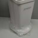 JOYMOOP Mop and with Wringer Set, White Flat Squeeze Mop Set for Floor Cleaning, Wet Dry Mop for Walls, Wall Cleaner with Long Handle, Hardwood Floor Mop-5 Microfiber Cloths