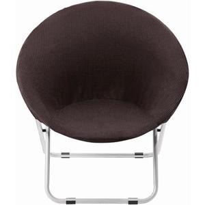 Saucer Chair Cover, Stretch Round Moon Chair Cover, Removable Spandex Jacquard Fabric Soft Saucer Chair Covers for Adults Saucer Chair, Machine Washable