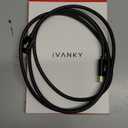 IVANKY 8K DisplayPort Cable 1.4, VESA Certified DP Cable 6.6ft (8K@60Hz, 4K@144Hz, 2K@240Hz)HBR3 Support 32.4Gbps, HDR, HDCP 2.2, FreeSync G-Sync, Braided Display Port for Gaming Monitor, Graphics, PC (Black)