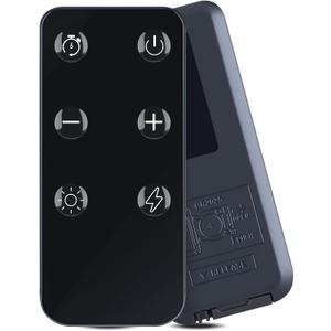 New Heatar Remote Control Replacement Fit for Heat Storm HS-1500-PHXG-WI Gray Wi-Fi, HS-1500-PHX White HS-1500-PHXG Black Heat Storm Phoenix Infrared Space Heater