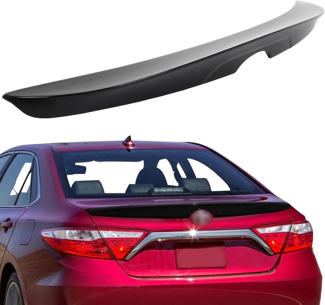 SCITOO ABS Spoiler Wing Fits for 2015-2017 for Toyota Camry 1PC Glossy Black Rear Trunk Spoiler Wing SCITOO ABS Spoiler Wing Fits for 2015-2017 for Toyota Camry 1PC Glossy Black Rear Trunk Spoiler Wing
