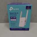 TP-Link AC1200 WiFi Extender, 2025 Wirecutter Best WiFi Extender, 1.2Gbps home signal booster, Dual Band 5GHz/2.4GHz, Up to 1600 Sq.ft and 32 Devices, EasyMesh Compatible, One Ethernet Port (RE315)