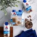 Atkins Milk Chocolate Delight High Protein Shake, 15g Protein, Low Glycemic , 2g Net Carb, 1g Sugar, Keto Friendly , Chocolate Flavored Protein Shakes, 12 Count