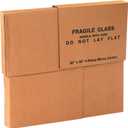Partners Brand Mirror Boxes, 4-Piece, 30' x 40' x 3 1/2' 1 Piece of 30' x 40', Kraft (1 Set of 4 Pieces)