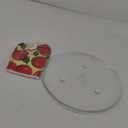 Microwave Glass Plate Replacement, 12.4"/315mm Universal Microwave Glass Turntable Round Plate Cooking Tray Replacement Accessories