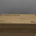 Ceiling Fans with Lights and Remote: 42 Inch Modern Ceiling Fan, Low Profile Flush Mount, Quiet Reversible DC Motor & 3CCT Dimmable LED for Bedroom Living Room Kitchen Indoor Outdoor (Black)