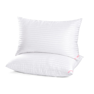 EIUE Hotel Collection Bed Pillows for Sleeping 2 Pack King Size，Pillows for Side and Back Sleepers,Super Soft Down Alternative Microfiber Filled Pillows,20 x 36 Inches 