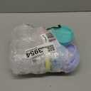 12pcs 8 oz Plastic Containers with Screw Lids, Reusable Clear Food Storage Containers with Pen and Brush for Snack Salad Fruit, Leakproof Small Freezer Containers, Microwave & Dishwasher Safe