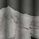 Andency White Comforter Set Queen Size, Lightweight Fluffy Farmhouse White Ruffle Bedding Set, Soft Microfiber All Season Shabby Chic Bed Comforter Set 3 Pieces(1 Ruffle Comforter 2 Pillowcases) (Queen(90"x90"))