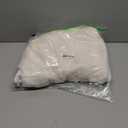 Faux Fur Christmas Tree Skirt: 36 Inch White Plush Faux Fur Christmas Tree Cover with Crossed Diamond Textured Pattern, Rustic Christmas Tree Decorations for Merry Christmas Home Décor Xmas Indoor