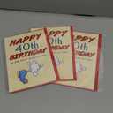 Happy Birthday Card - Funny Birthday Cards for Men Women Dad, Mom, Brother, Sister, Friends, Kids - Funny Birthday Card - Happy 40th Birthday - Farty Years - 5 x 7 Inch - (Style 03)