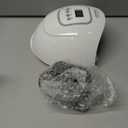 JODSONE U V LED Nail Lamp, Nail Dryer for Gel Polish, Led Light with Automatic Sensor & 4 Timers (Milky White)