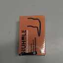 HUHOLE 16 Pack Pegboard Pliers HolderBlack Stainless Steel Peg Board Tool Holders for Garage Organization-Secure Ring Style Hooks for Pliers, Wrenches & ScissorsFits 1/4, 3/16, 1/8 Inch Boards