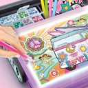 Canal Toys Style 4 Ever Diamond Art Studio. 3 in 1 LED case with Light up Board. Create Drawings, Diamond Posters, and Diamond Stickers. Age 6+