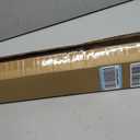 UNISHADES 100% Blackout No Tools No Drill Cordless Roman Shades for Windows, Size 35 3/4" W 60" H (for Windows 36" W 60" H) Blackout - Off-White