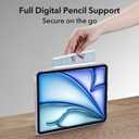 ESR for iPad Air 11 Inch Case M4/M3/M2 (2026/2025/2024), iPad Air 5th/4th Gen(2022/2020), Slim&Light, Yellowing Resistant, Transparent Back Cover, Supports Pencil Pro/USB-C, Zero Series, Clear Purple