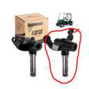 10L0L Golf Cart Passenger Side & Driver Side Spindle Assembly for EZGO TXT Gas/Electric 2001 up,OEM# 70673-G02 70942-G02