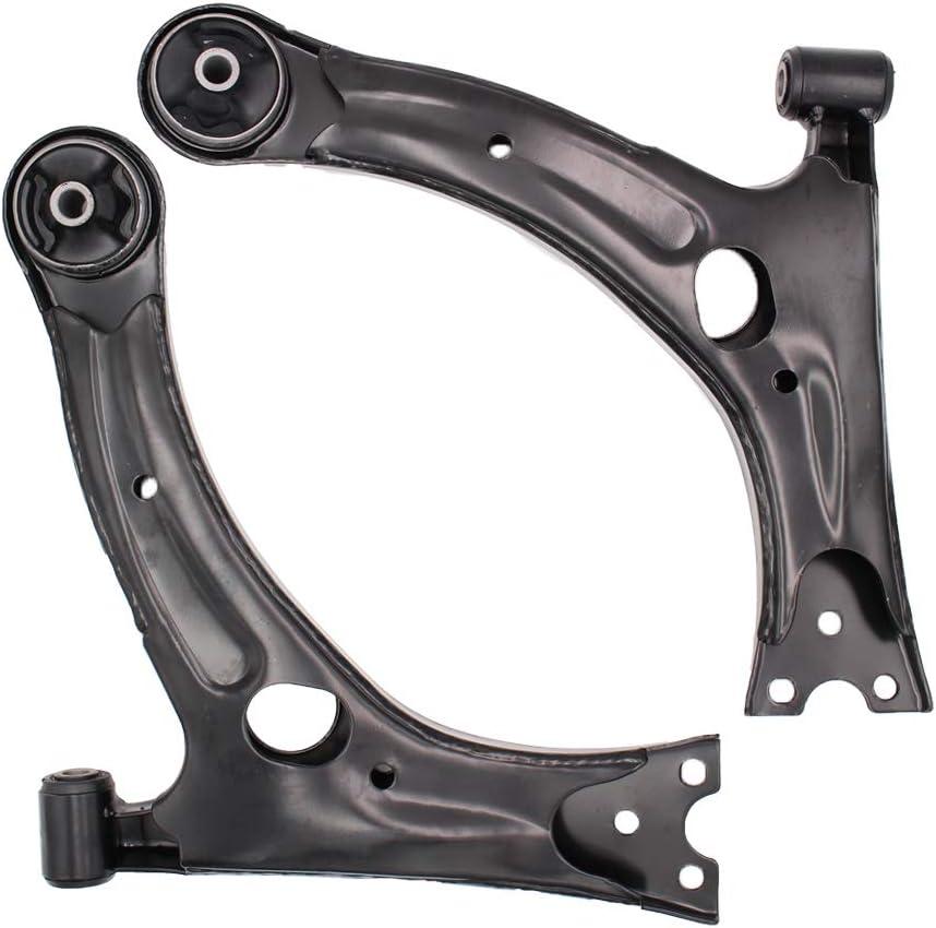 Autoround Front Lower Control Arm Fit for Toyota Corolla 2003-2013, Matrix 2003-2008, Celica 2000-2005, Pontiac Vibe 2003-2008, 2pcs - RK640361 RK640360