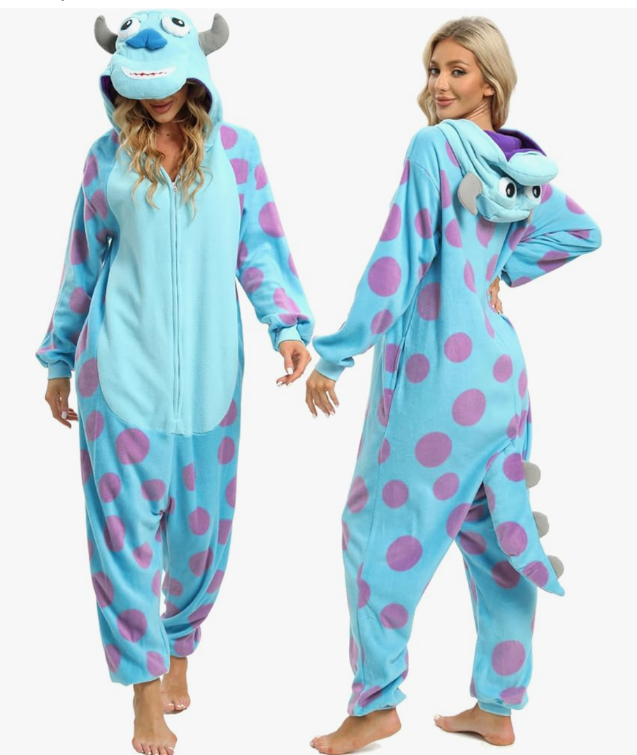 Unisex Adult Onesie Animal Pajamas Halloween Cosplay Sleepwear