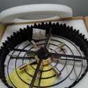 Black Crystal Chandelier 23.62'' K9 Crystal Round Pendant Lights Adjustable 5-Tier Large Modern Crystal Chandelier for Dining Room Living Room Kitchen Island Bedroom Foyer Entryway (24" Flat)