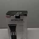 Aromaster Burr Coffee Grinder with 48 Gind Settings, Conical Coffee Bean Grinder for Home Use,Stainless Steel,40 Seconds Adjustable Timer,Anti-static,Easy to Clean with Brush (Silver)