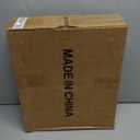 Freezer Organizer Bins, 3 Pack Big Stackable Deep Chest Freezer Organizer Bins, Foldable Baskets with Handles, Black Storage Container Baskets for 5 to 9 Cu.FT Deep Freezer Sort Frozen Meats (Large)