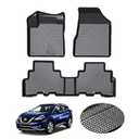KUST Floor Mats for Nissan Murano 2015-2024, All Weather TPE Car Mat, Heavy Duty 2 Row Front and Rear Accessories