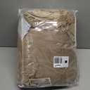 H.VERSAILTEX Modern Velvet Plush 4 Piece High Stretch Sofa Slipcover Strap Sofa Cover Furniture Protector Form Fit Luxury Thick Velvet Sofa Cover for 3 Cushion Couch Width Up to 90 Inch (Sofa, Camel)