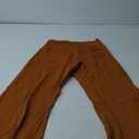 Sunzel Flare Leggings, Crossover Yoga Pants with Tummy Control, High-Waisted and Wide Leg (Medium, Coffee)