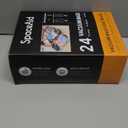 SpaceAid Travel Vacuum Bags for Luggage with Electric Pump, 24 Pack Vacuum Seal Bags for Clothing Travel, Space Saver Compression Bag for Backpack and Suitcase