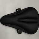Bike Seat Cushion, Comfortable Bicycle Saddle Cover for Indoor and Outdoor Cycling, Padded Gel Cover for Exercise, Mountain & Road Bikes, Universal Fit for Peloton & Stationary Bikes