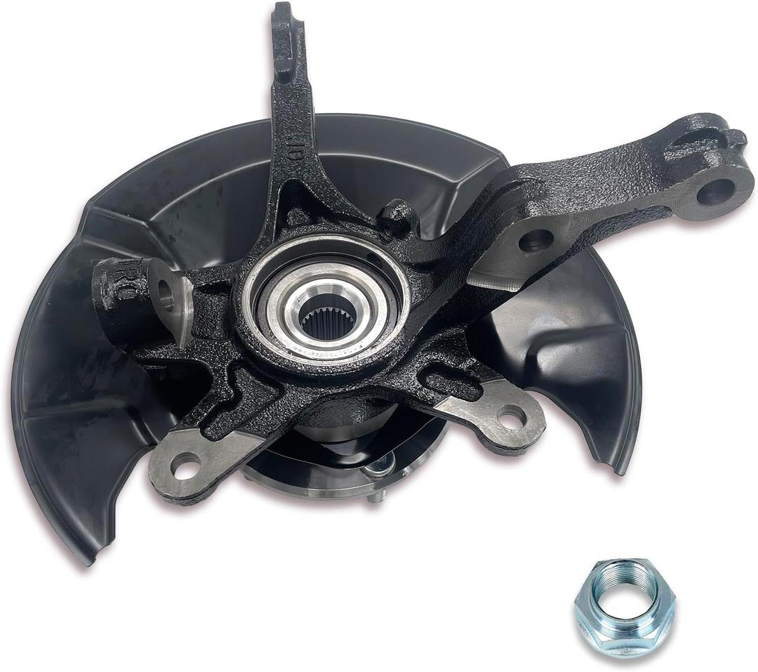 LK097 Front Left Wheel Hub Bearing Steering Knuckle Assembly Compatible with 2012 2013 2014 2015 2016 Honda Civic L4 1.8L Replace # 51216-TR3-Y00 51216TR3Y00 51216-TR0-A00 51216TR0A00 (Driver Side)