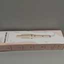 Automatic Curling Iron, 1.25 Inch Hair Curler with 4 Temp. Options, 10S Fast Heating, 2-Way Rotation, 30 Min Auto Shut-Off, Anti-Scald-Tangle for Long Hair, Dual Voltage for Travel (Khaki)