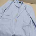 Bofan Linen Suit Jackets for Boy Casual Sport Coat Slim Fit Sky Blue Boys Blazer 14-16 Teen Boy Outwear Jacket & Coats Homecoming Summer Wedding Outfit Size 16