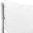 EDOW Throw Pillow Inserts, Set of 2 Lightweight Down Alternative Polyester Pillow, Couch Cushion, Sham Stuffer, Machine Washable. (White, 24x24)