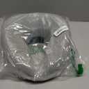 Face Down Pillow for Massage Table, Massage Headrest for Bed, Stomach Sleeping Pillow with Face Cradle Pad, BBL Pillow After Surgery Post Eye Surgery Recovery, Massage Pillow with Removable Cover Grey (Gray)