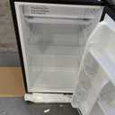 Igloo 3.2 Cu.Ft. Single Door Compact Refrigerator with Freezer - Slide Out Glass Shelf, Perfect for Homes, Offices, Dorms - Black