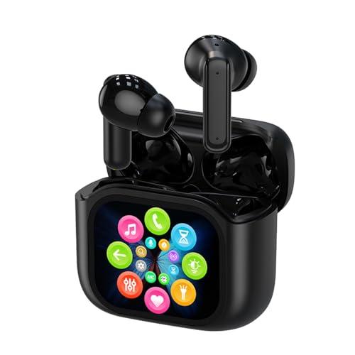 Xmenha AI Headphones Language Translator Translation Translating Earbuds Real Time for iPhone Android Earpiece Ear Buds Spanish Translator Device AI Earbuds Translate Earphones audífonos traductores