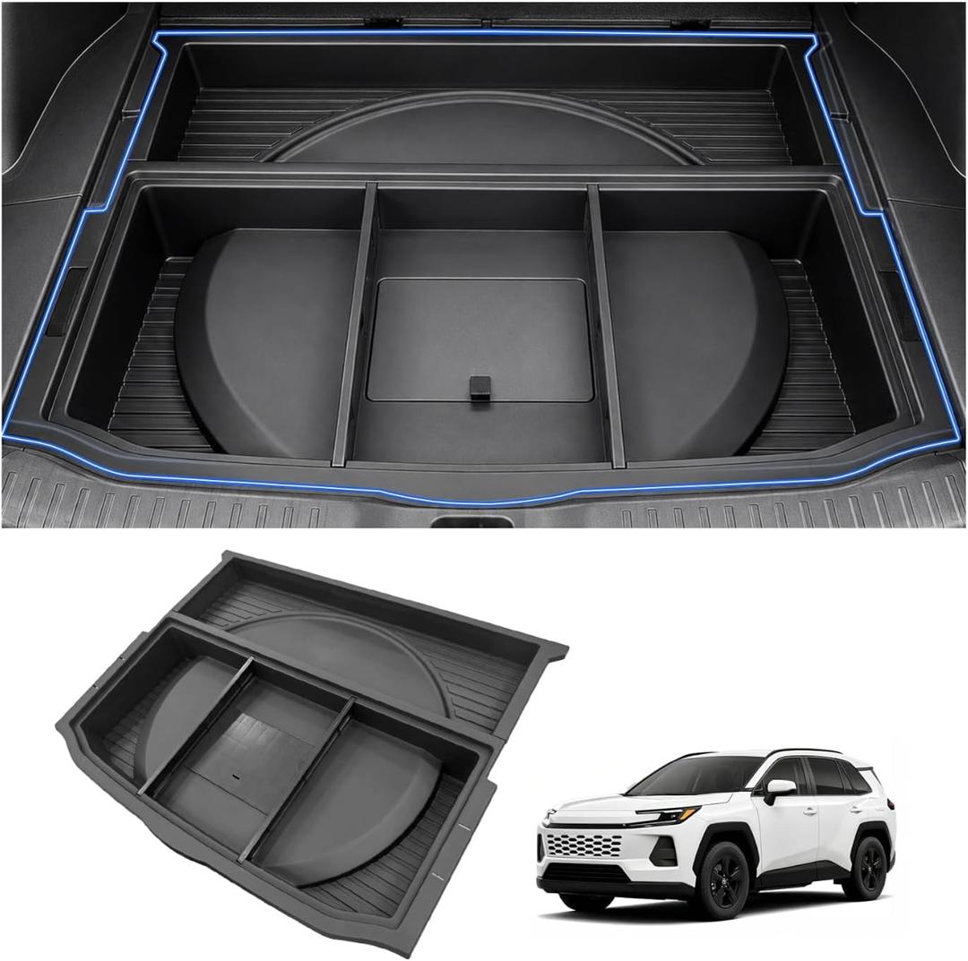 Karltys Trunk Organizer for Toyota RAV4 2026, Not for Plug-in Hybrid