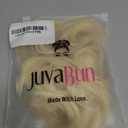 Juvabun Messy Bun Pure Blonde Hair Piece Human Hair Blonde  Natural Soft Updo Look, Secure & Lightweight Hair Bun Extensions For Women, messy bun hair piece