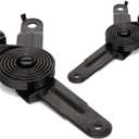 For Chevy Silverado 1500/2500 1999-2006 Hood Hinge Driver and Passenger Side, Pair, Spring, Includes 2007 Classic, Replacement For GM1236115, GM1236116, 15035591, 15035592