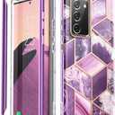 i-Blason Cosmo Series Case Designed for Galaxy Note 20 5G 6.7 inch (2020 Release), Protective Bumper Marble Design Without Built-in Screen Protector (Ameth)