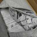 Area Rugs for Living Room Washable Living Room Rug Soft Neutral Indoor Floor Carpet Non-Slip Stain Resistant Modern Boho Rugs for Bedroom Dining Room Kids Room Nursery Office Home Grey (9' x 12' (Rectangular))