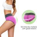 Benirap Womens Underwear Soft Cotton Hipster Panties Breathable Briefs 5 or 6 Pack (XS)